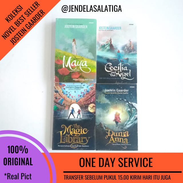 Jostein GAARDER Sophie's World, Maya's World, Anna's World, The Magic Library, Cecilia And The Angel, We Are Here Now