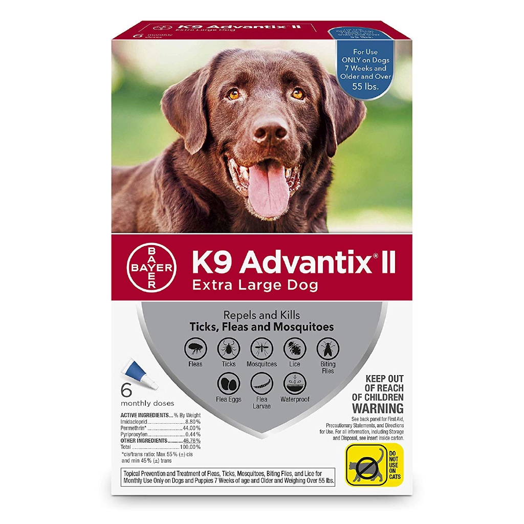 k9 advantix dosage by weight