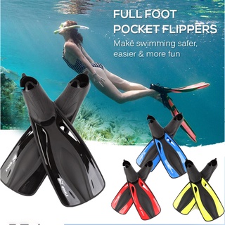 for Men Women Adults Baoblaze Short Blade Full Foot Flippers/Fins for Scuba Diving Snorkeling Swimming Training 