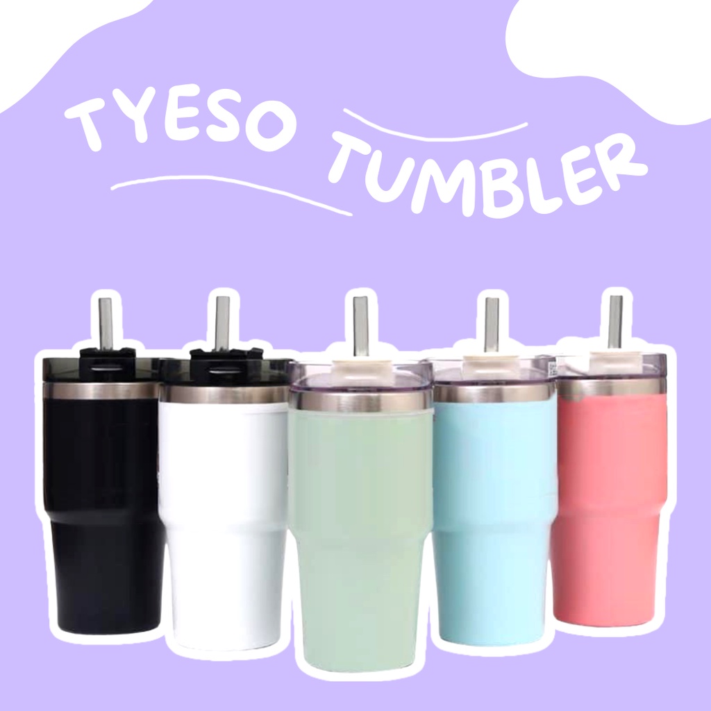 Tyeso Tumbler (Different Color and Size) Shopee Philippines