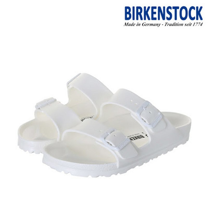 all white waterproof birkenstocks