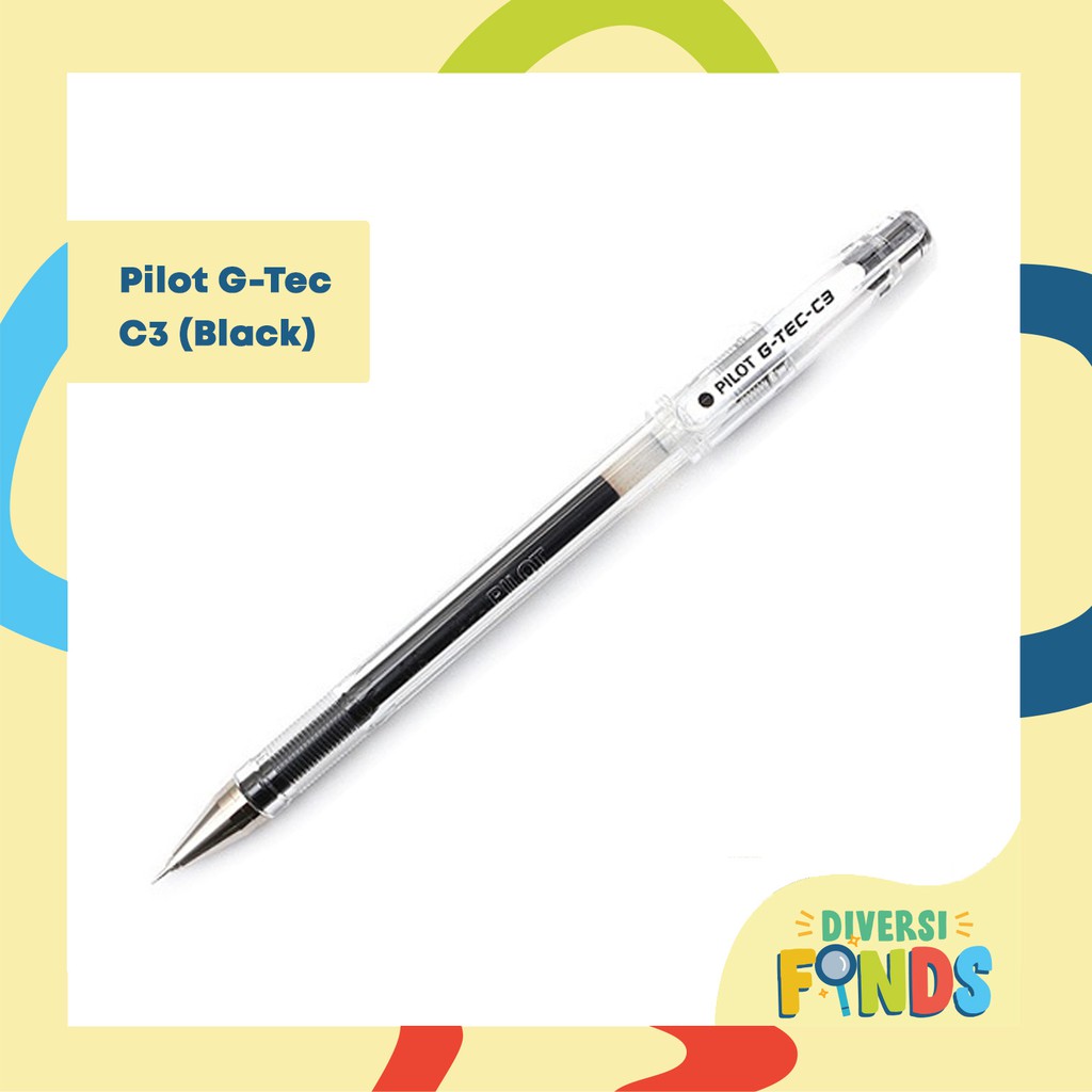 Pilot Gtec Gtec Sign Pen C4 / C3 Gel Pen Shopee Philippines