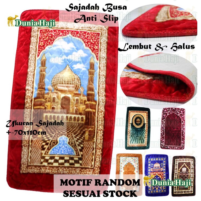 Large Folding Traveling Prayer Rugs Padded T5Y3B3P4P2 Dowry Items Lilac