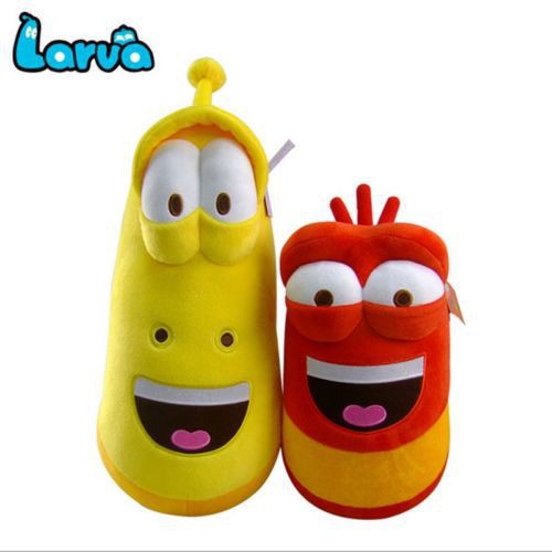 larva stuffed toy