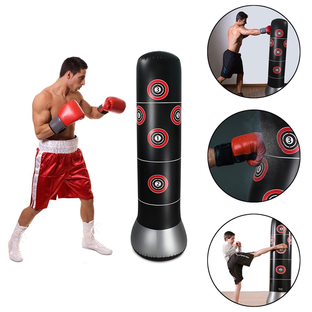 inflatable punching bag target