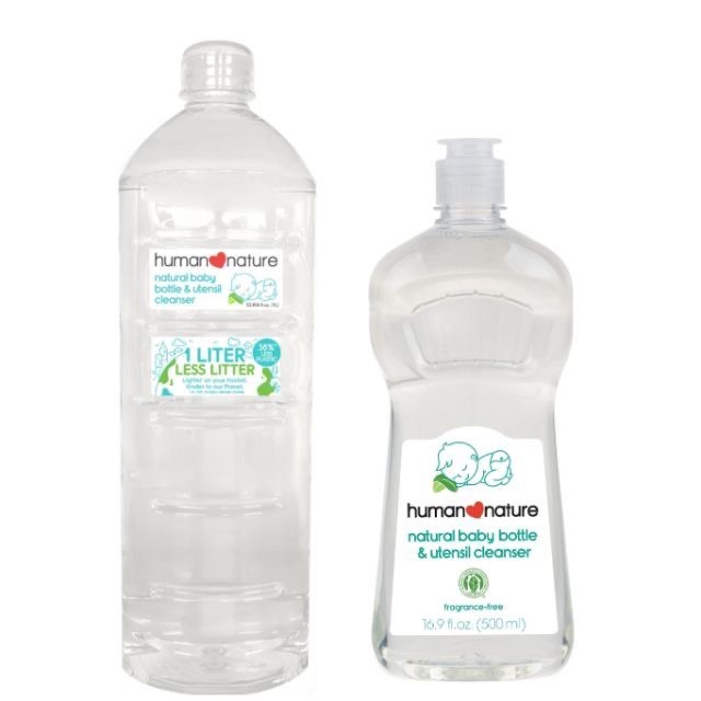 human nature baby bottle cleanser