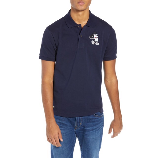 lacoste mickey mouse shirt