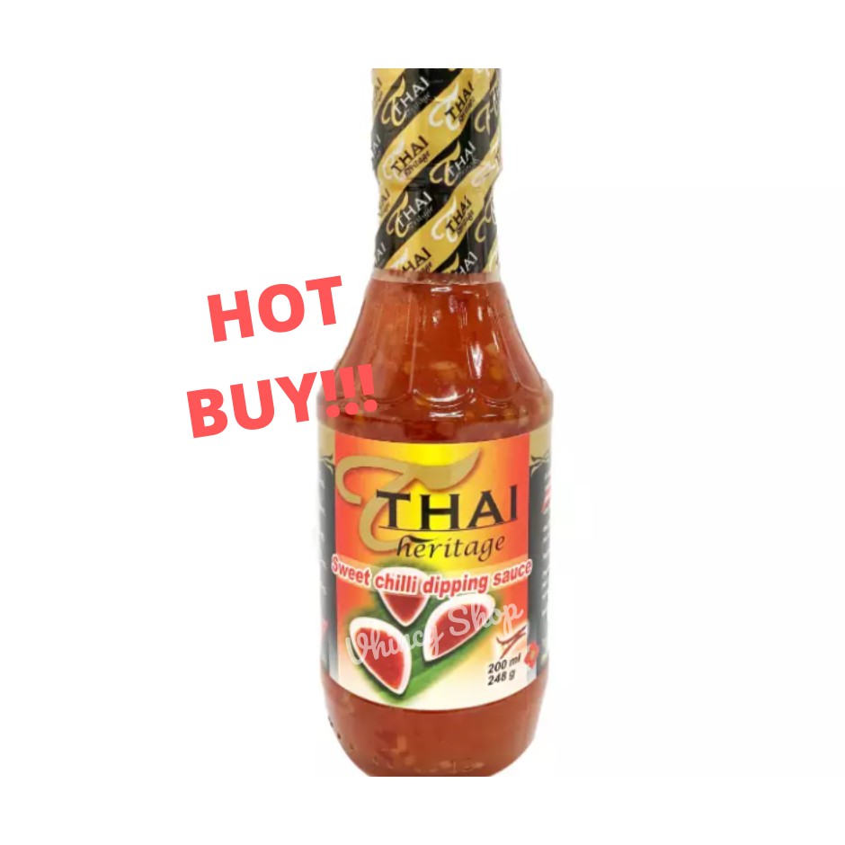 Thai Heritage Sweet chili dipping Sauce (200ml) | Shopee ...