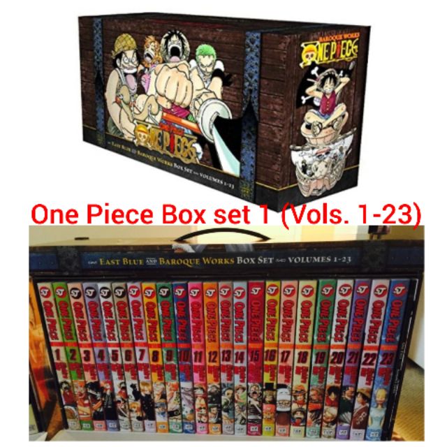 One Piece Manga Box Set 1 On Hand Shopee Philippines