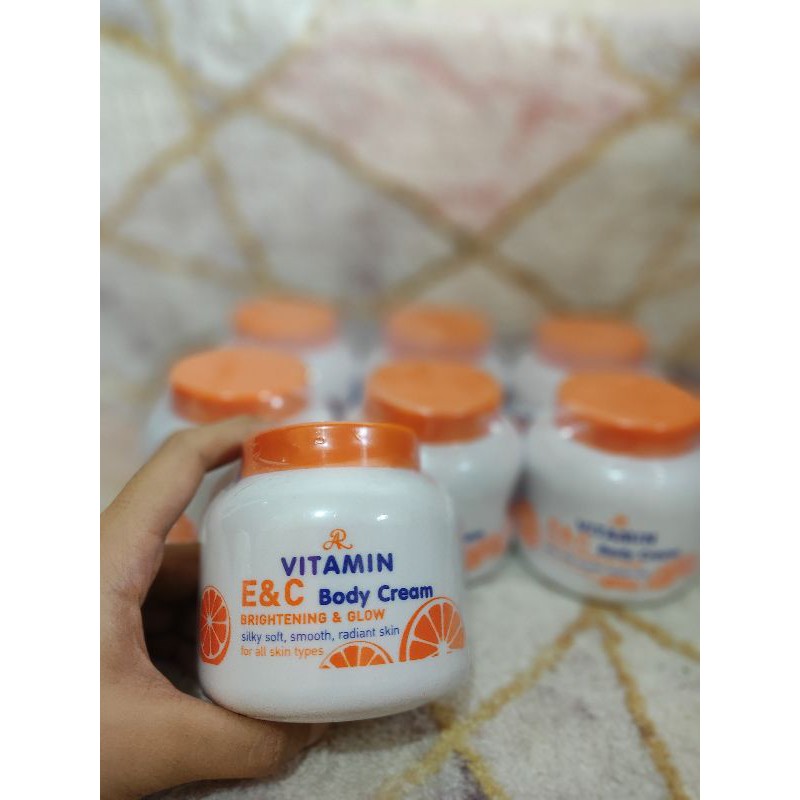 vitamin e&c body cream