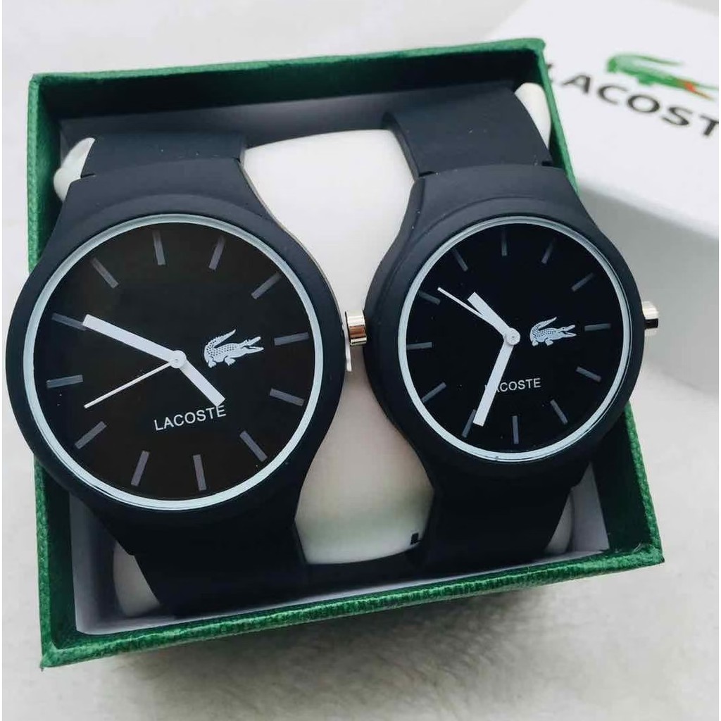 LACOSTE Watch Mens Watch for Men Ladies Watch for Women with Free Box