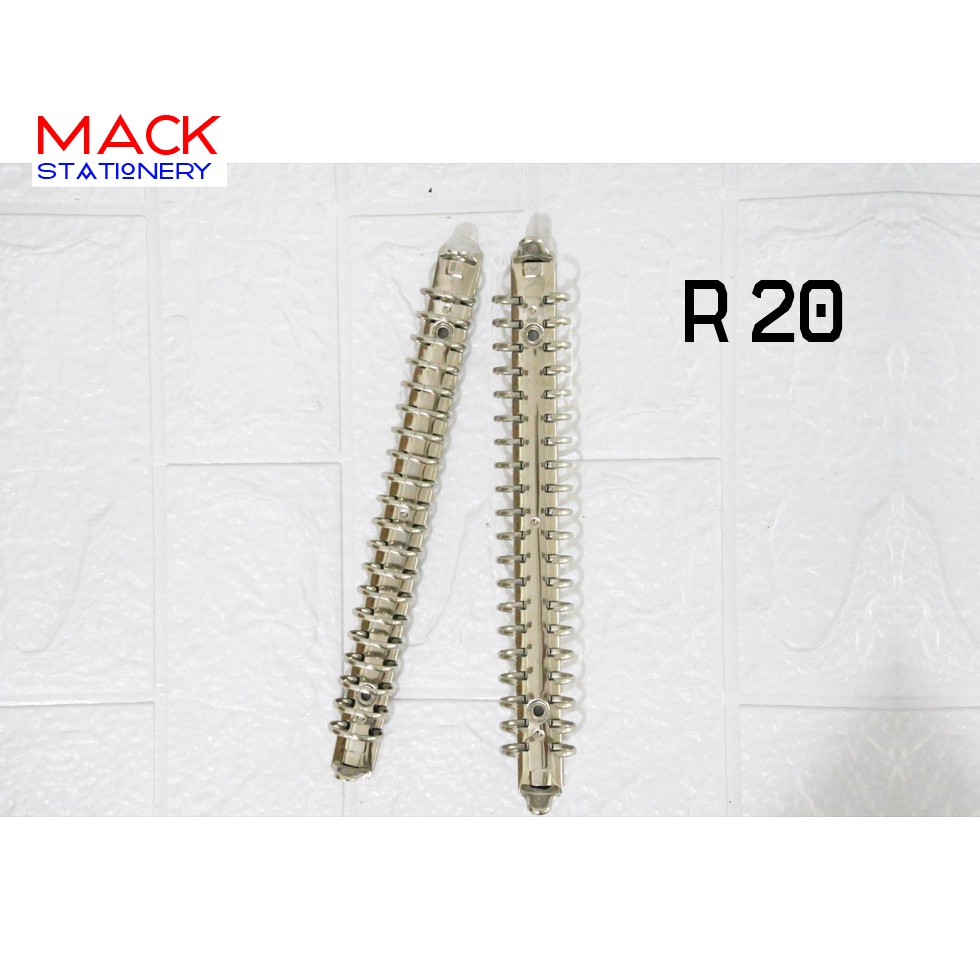 Mechanical Ring Binder Iron 20 Holes / A5 Paper Size Shopee Philippines