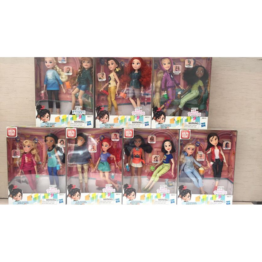 Wreck It Ralph 2 Disney Princess Movie Dolls Sold Per Pack Shopee Philippines