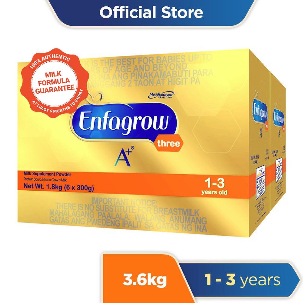 Enfagrow A+ Three Milk Supplement Powder for 13 Years Old 3.6kg