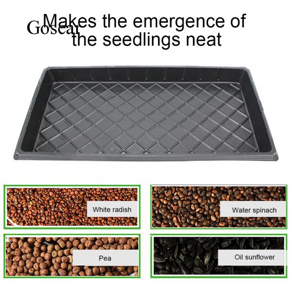 Gosear 4 PCS 50 Holes Cells Seedling Starter Trays Plant Flower Nursery Tray Plug Planting Planter Container 