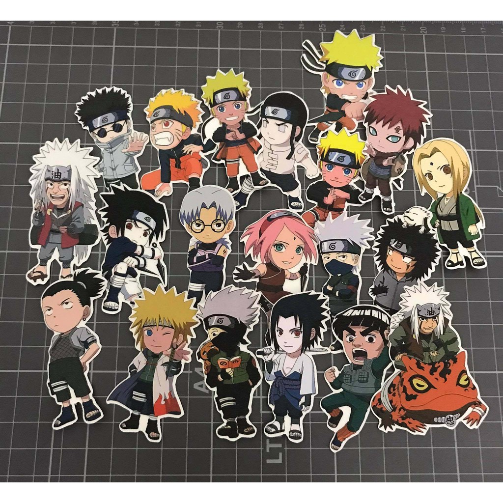 NARUTO Anime Sticker Pack | Shopee Philippines