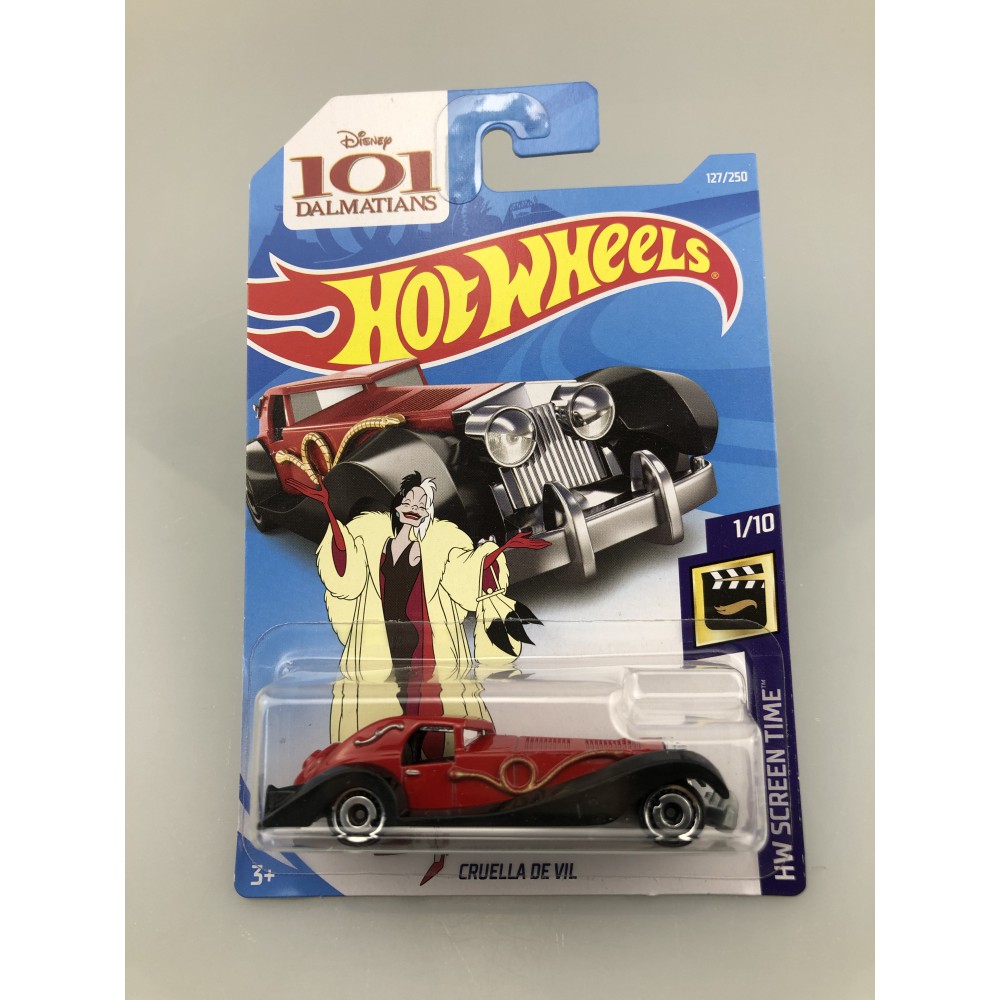 hot wheels cruella deville