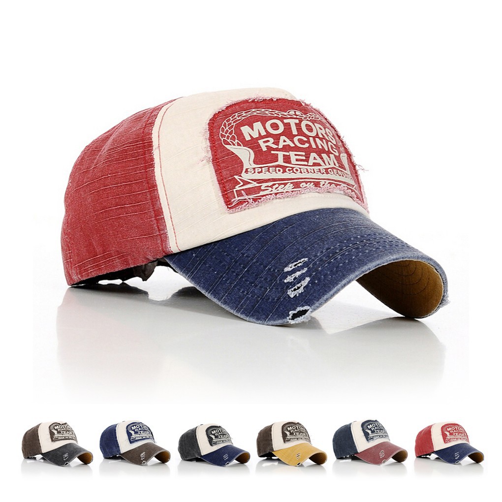 Fashion Vintage Caps Baseball Golf Cotton Adjustable Hat | Shopee ...
