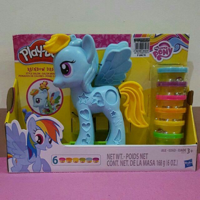rainbow dash play doh set