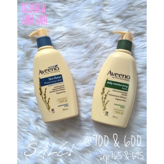 aveeno lotion shopee