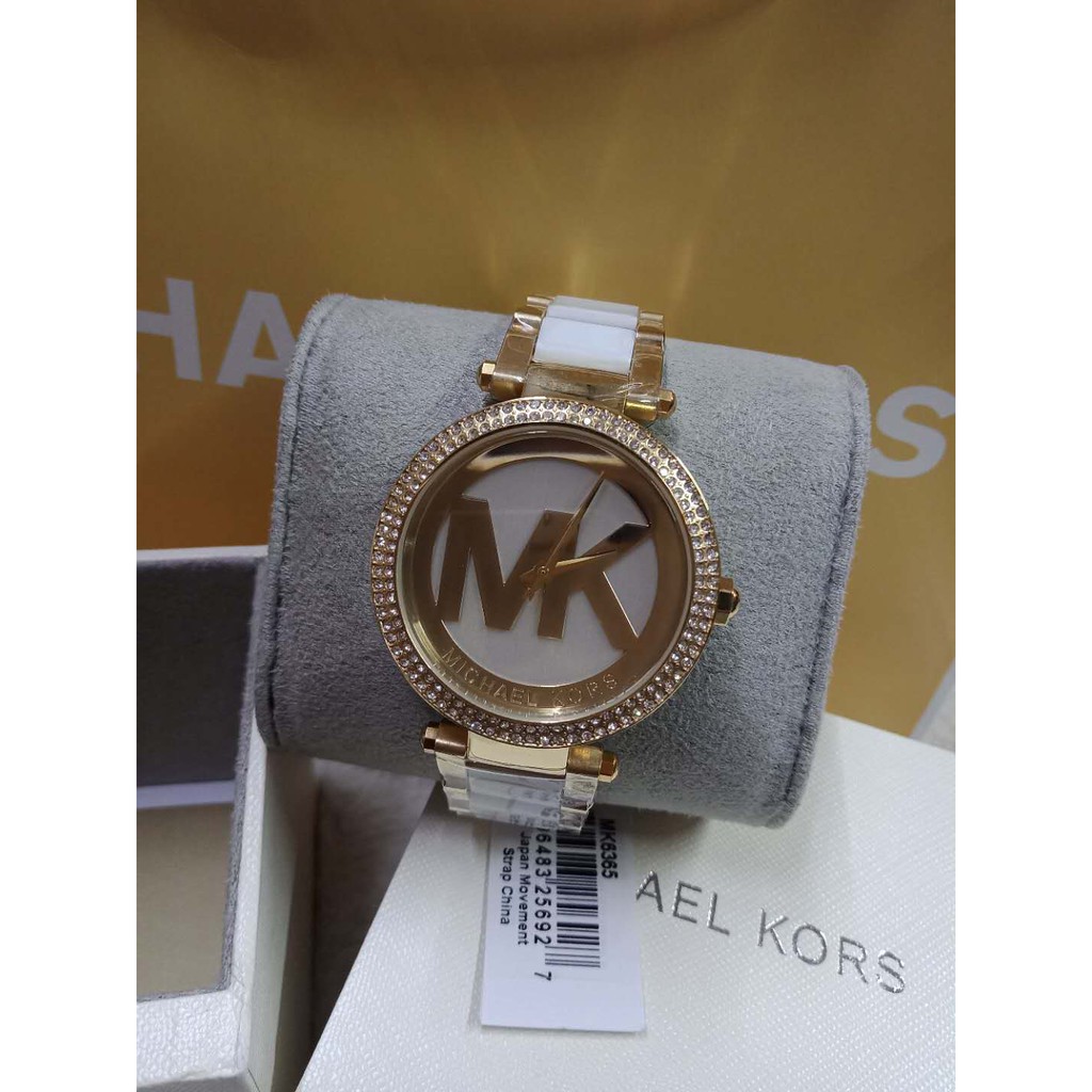 michael kors mk logo watch