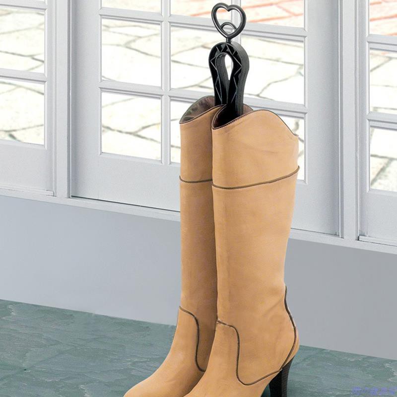 plastic knee high boots