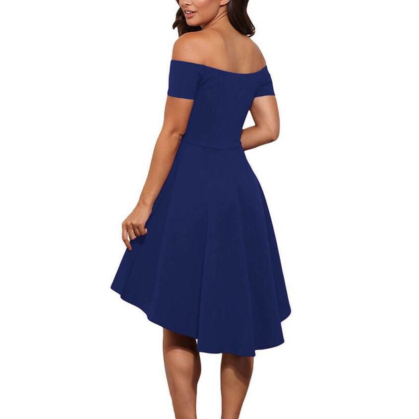 off shoulder one piece dress