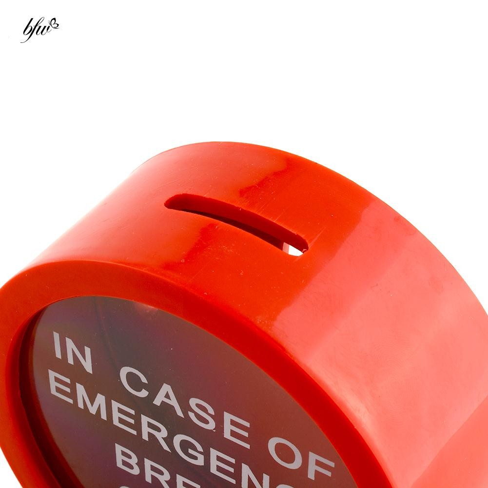 Bfw Novelty Safe Money Box In Case Of Emergency Coin Piggy Bank