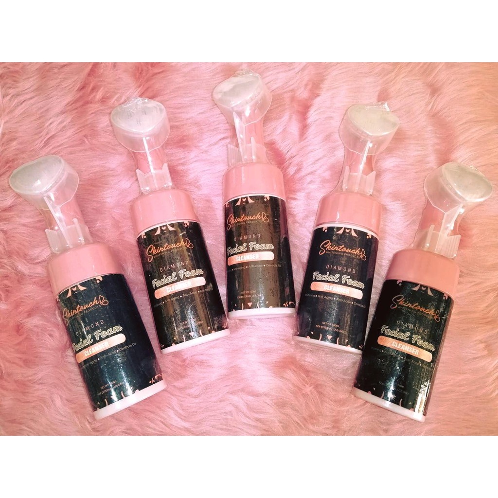 skin touch diamond facial foam