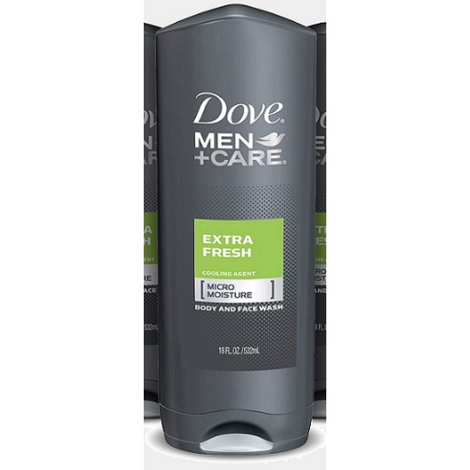 Dove Men+Care Elements Minerals + Sage Body and Face Wash, 18 fl oz/532 ...