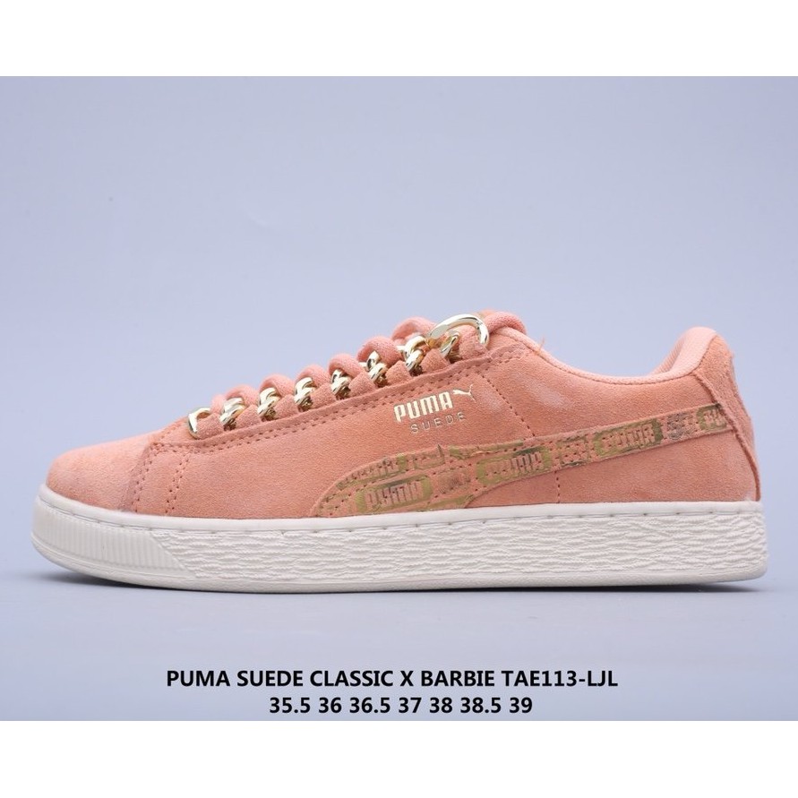 puma suede barbie