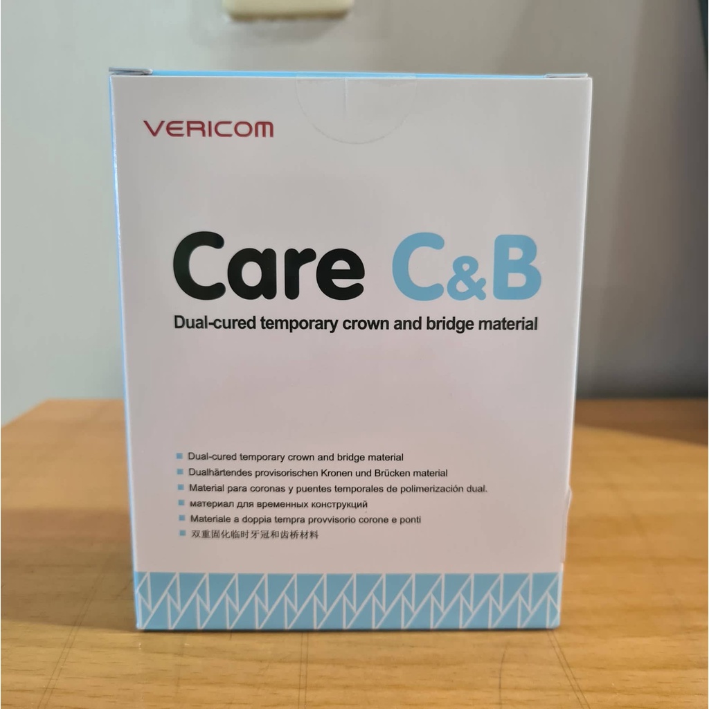 vericom-care-c-b-dual-cured-temporary-crown-and-bridge-material-20ml