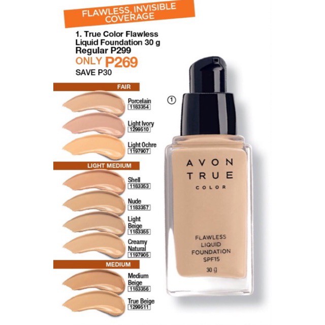 avon liquid foundation