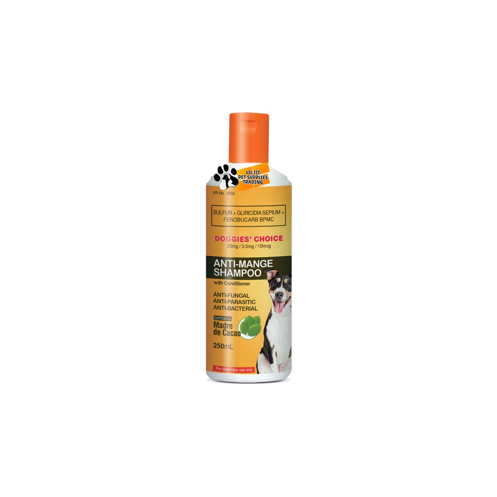 Doggies Choice AntiMange Shampoo (250ml) Shopee Philippines