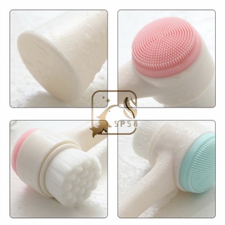 Silicone Facial Cleanser Brush Face Cleansing Massage Face Washing Product Skin Care Tool 3D #6