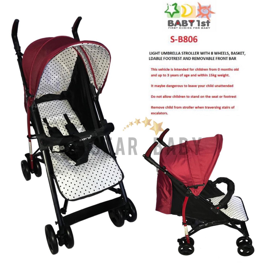 what age can you use umbrella stroller