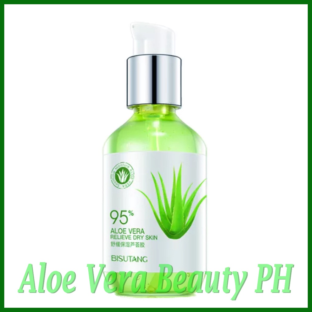 95 Natural Aloe Vera Soothing And Moisturizing Gel Bisutang 200g Shopee Philippines