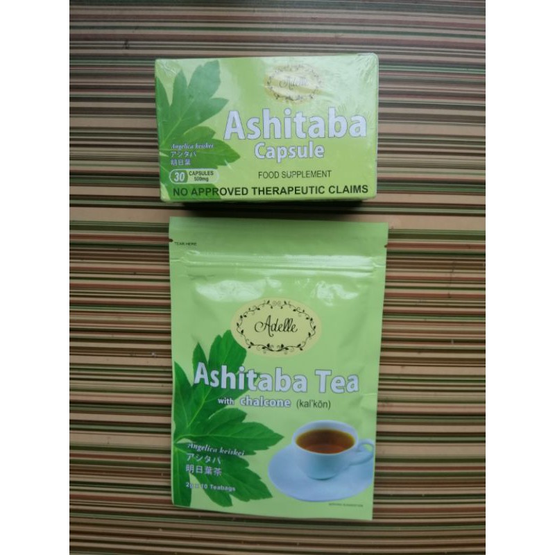 Ashitaba Capsule Ashitaba Tea With Chalcone Shopee Philippines