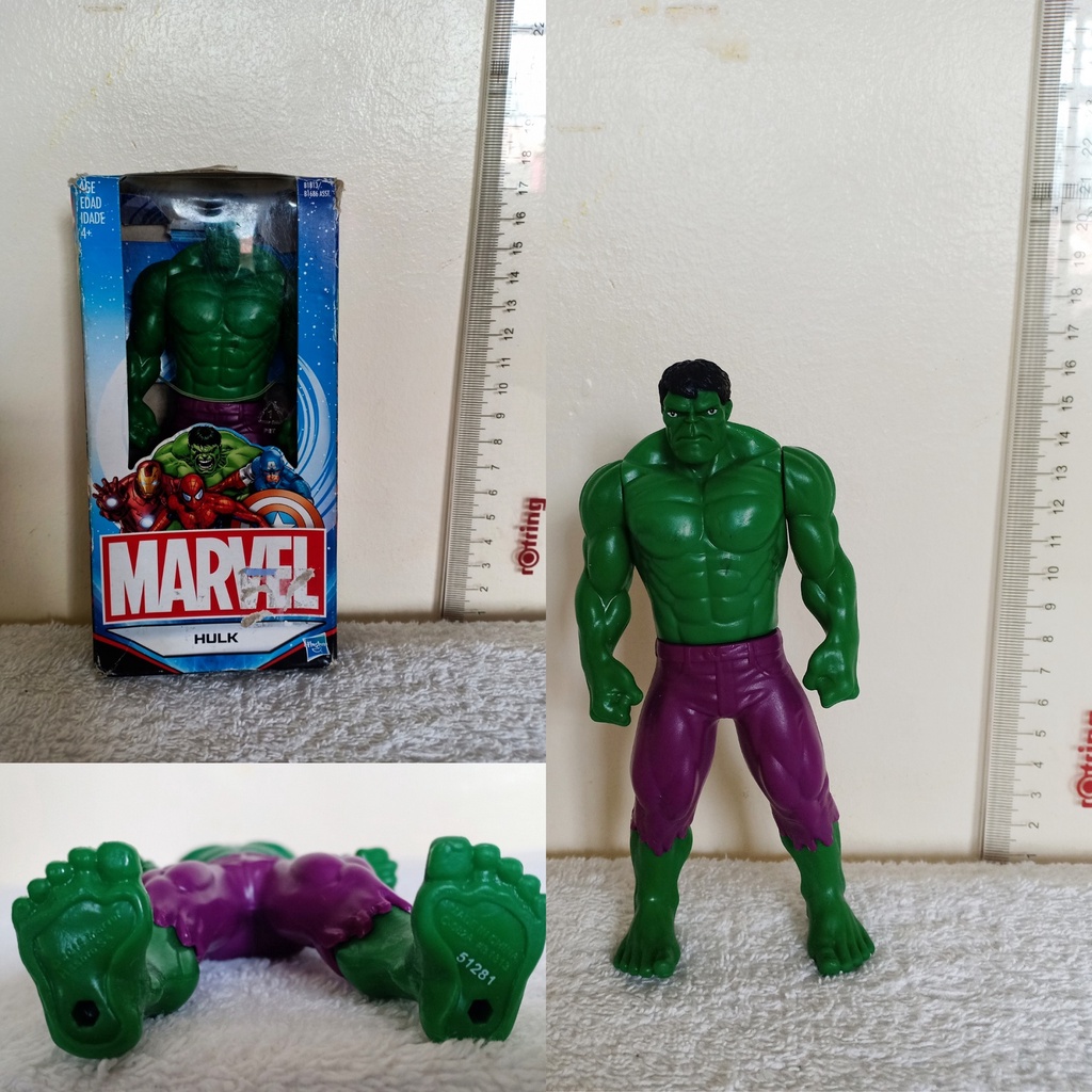 Hasbro The Hulk The Avengers Marvel 6-Inch Action Figure | Shopee ...