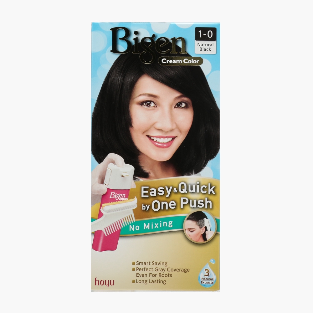 Bigen Cream Color No 1 0 Natural Black Shopee Philippines