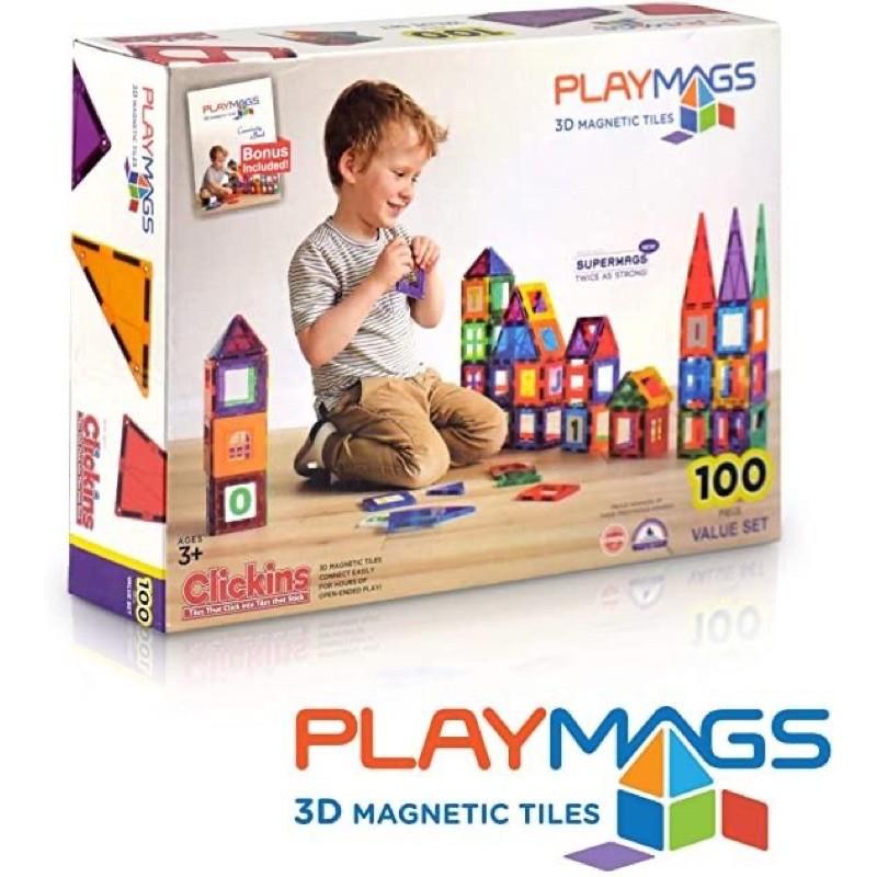 playmags 3d magnetic tiles