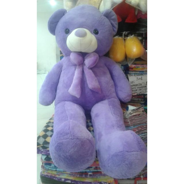 6ft purple teddy bear