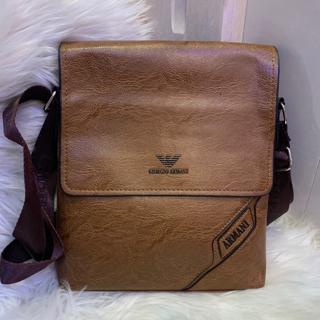 armani mens messenger bag