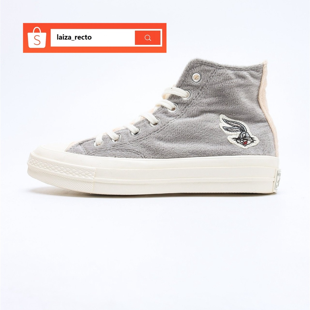 100% Authentic Converse Bugs Bunny Beige Casual Sneakers Shoes For Men and  Women | Shopee Philippines