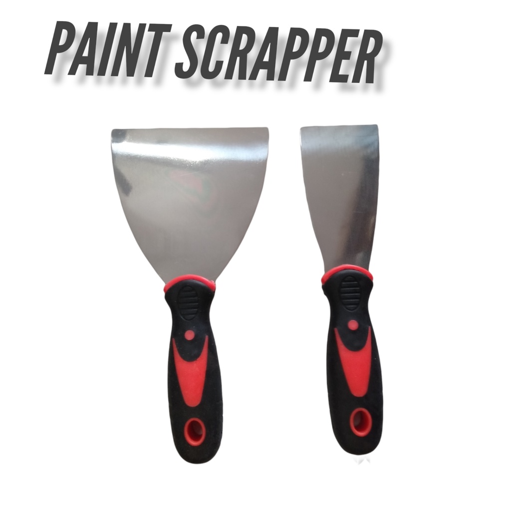 Stainless steel paint scraper putty knife putty knife batch knife ash
