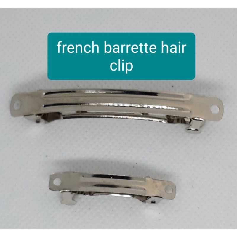 FRENCH BARRETTE HAIR CLIP 10 pcs Shopee Philippines