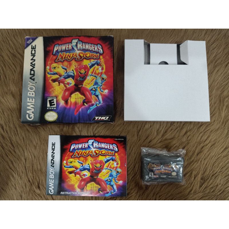 Gameboy Advance GBA Power Rangers Ninja Storm | Shopee Philippines