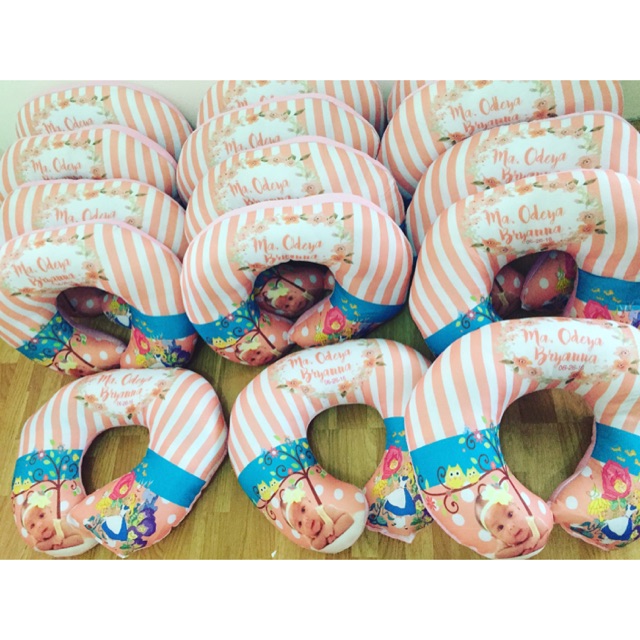 Neck Pillows Souvenir Min 20 Pcs Shopee Philippines