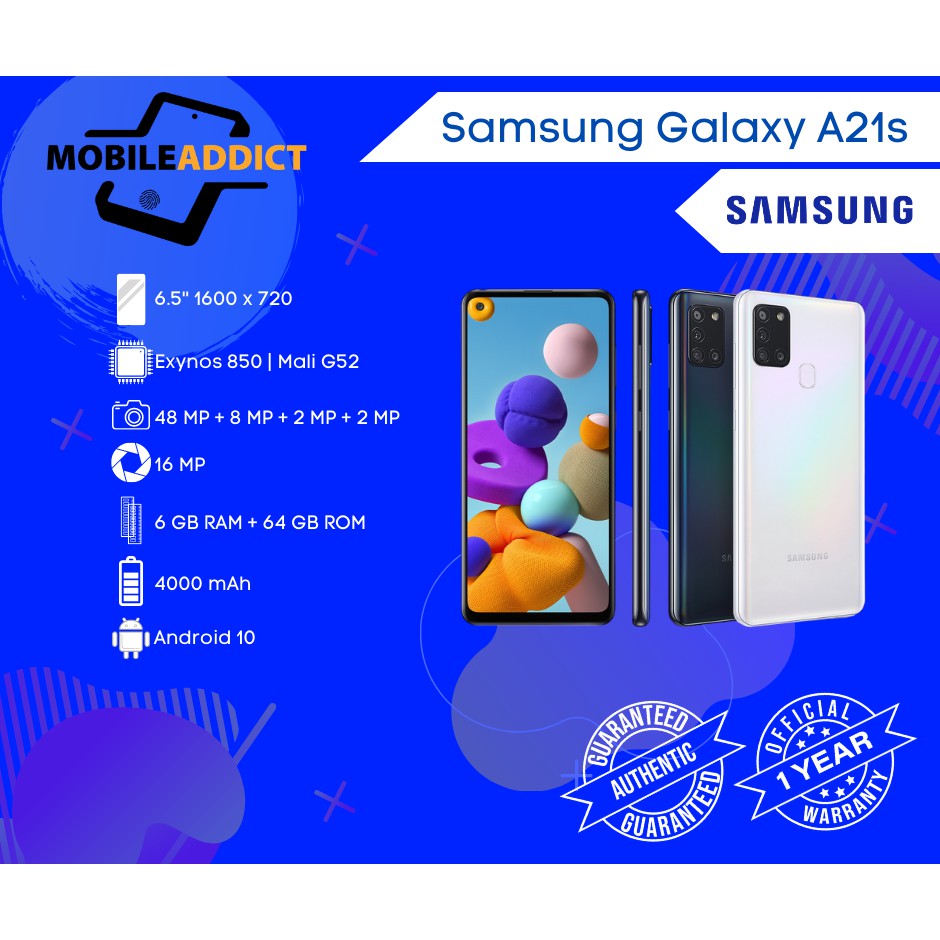 samsung a21s contract