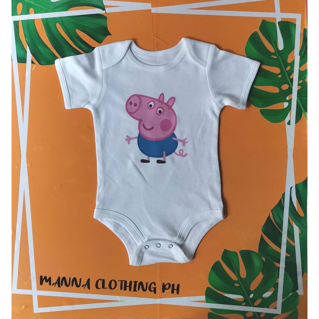 peppa pig onesie baby